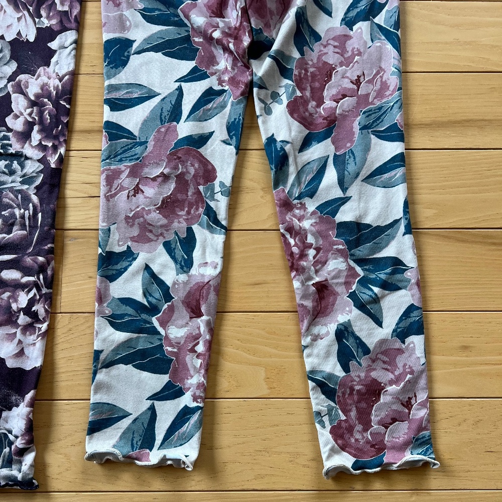 Joyfolie Set of 2 Leggings Sz 7 - Picture 6 of 9